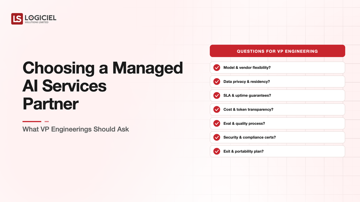 Choosing a Managed AI Services Partner: What VP Engineerings Should Ask