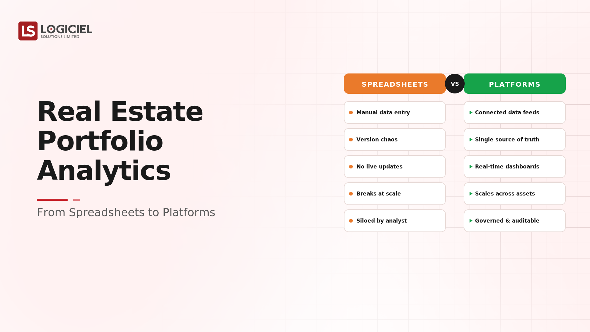 Real Estate Portfolio Analytics: From Spreadsheets to Platforms