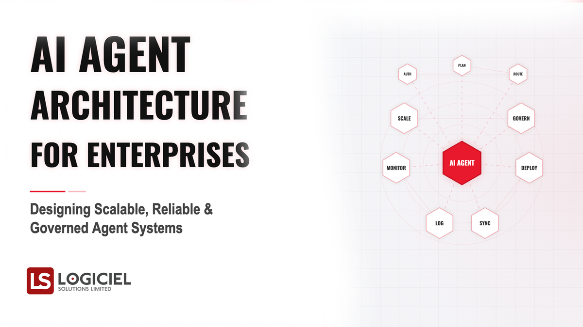 AI Agent Architecture for Enterprises Designing Scalable, Reliable, and Governed Agent Systems