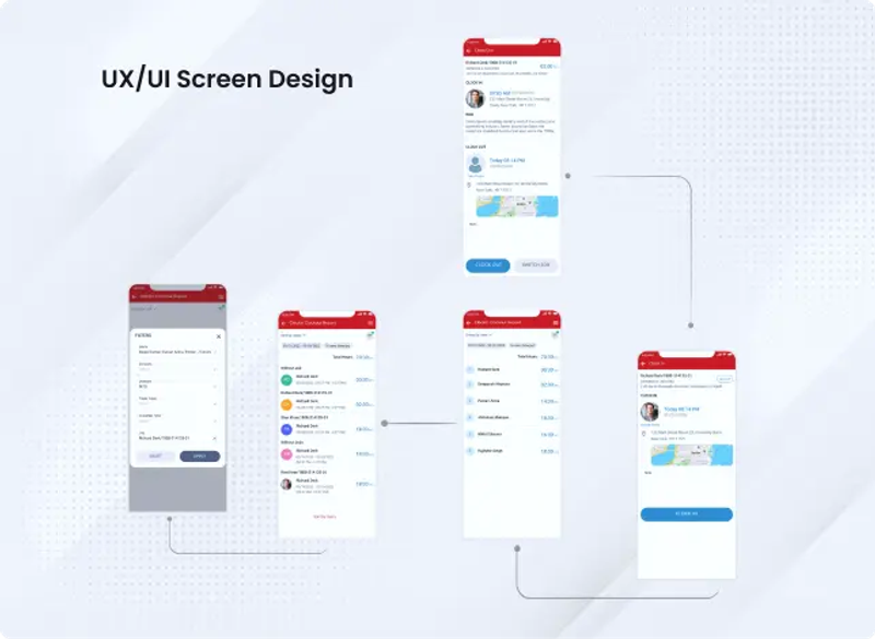 UX/UI Screen Design
