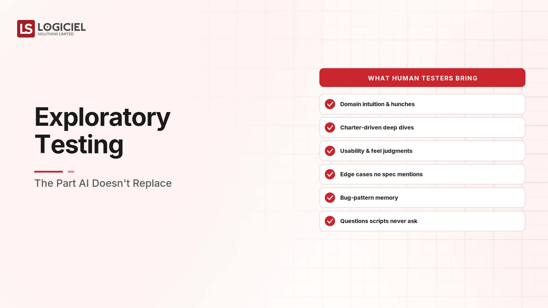 Exploratory Testing: The Part AI Doesn't Replace