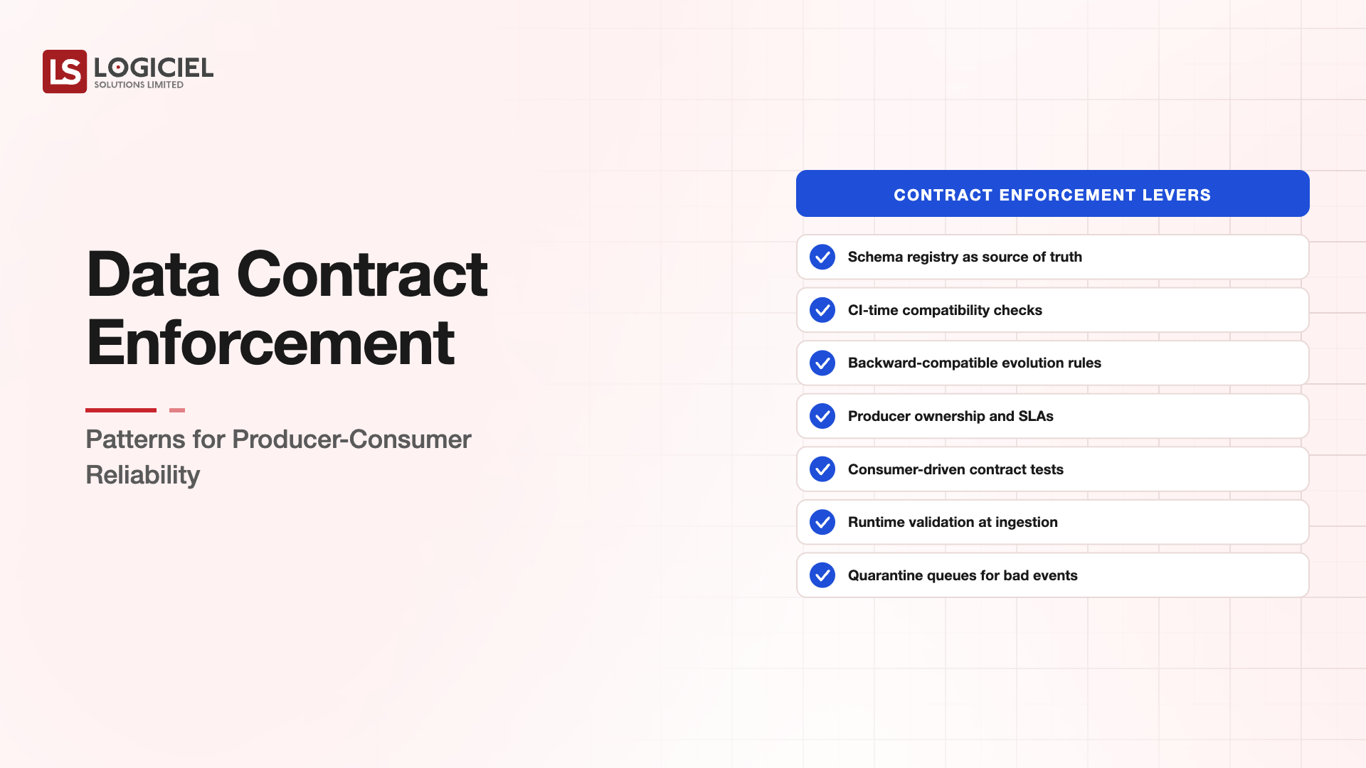 Data Contract Enforcement: Patterns for Producer-Consumer Reliability