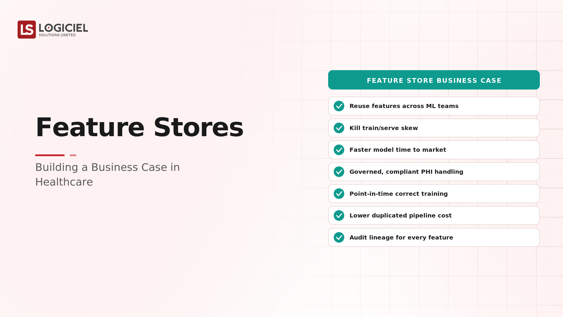 Building a Business Case for Feature Stores in Healthcare
