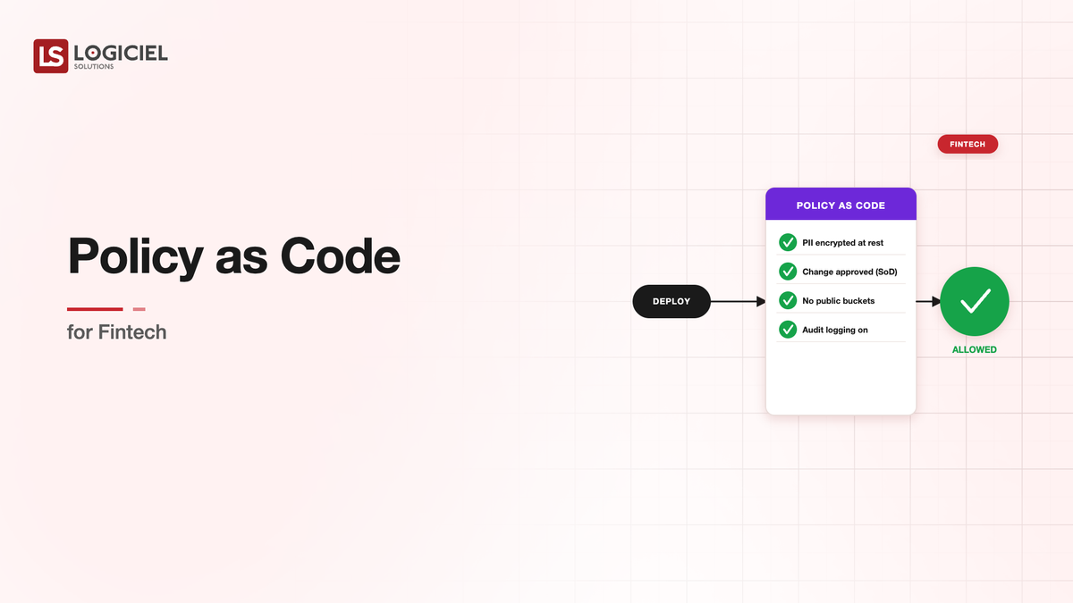 Policy as Code for Fintech