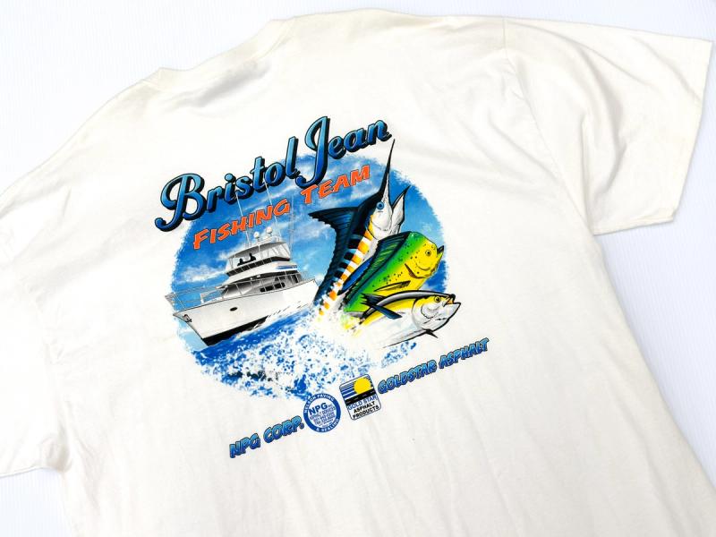 Bristol crew shirt screen printed by VE Signs