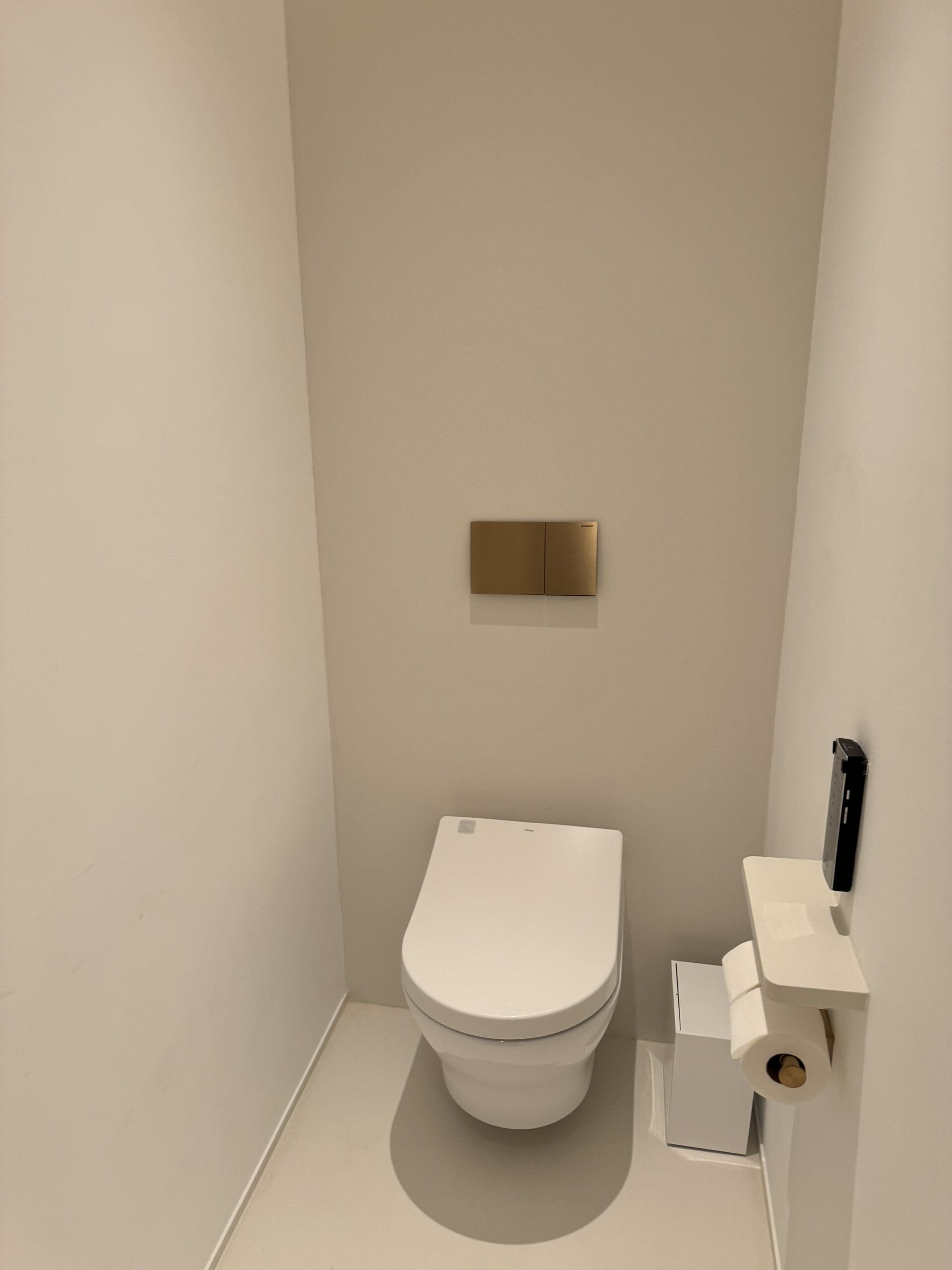 Guest room detail at The Singapore EDITION
