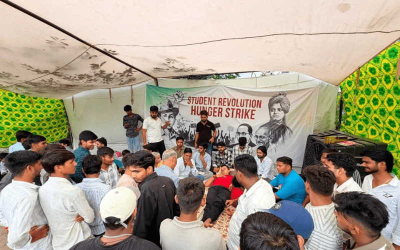 Rajasthan Jaipur Hunger Strike News