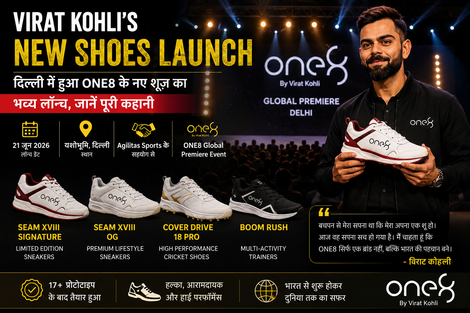 Virat Kohli New Shoes