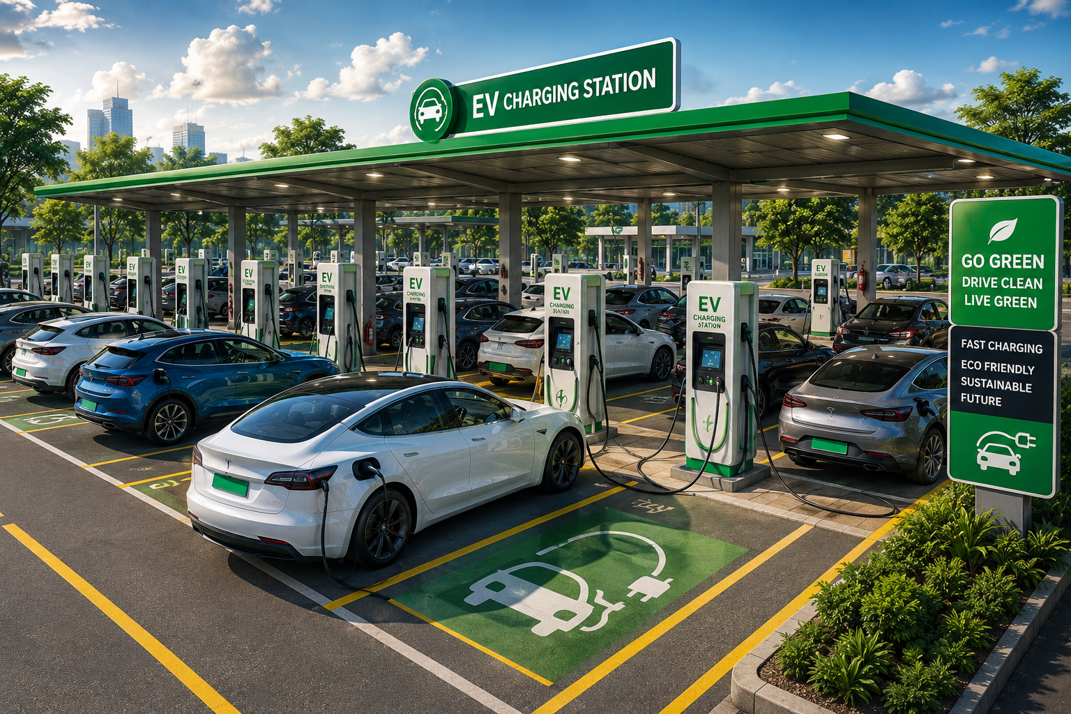 Setting Up Electric (EV) Charging Stations