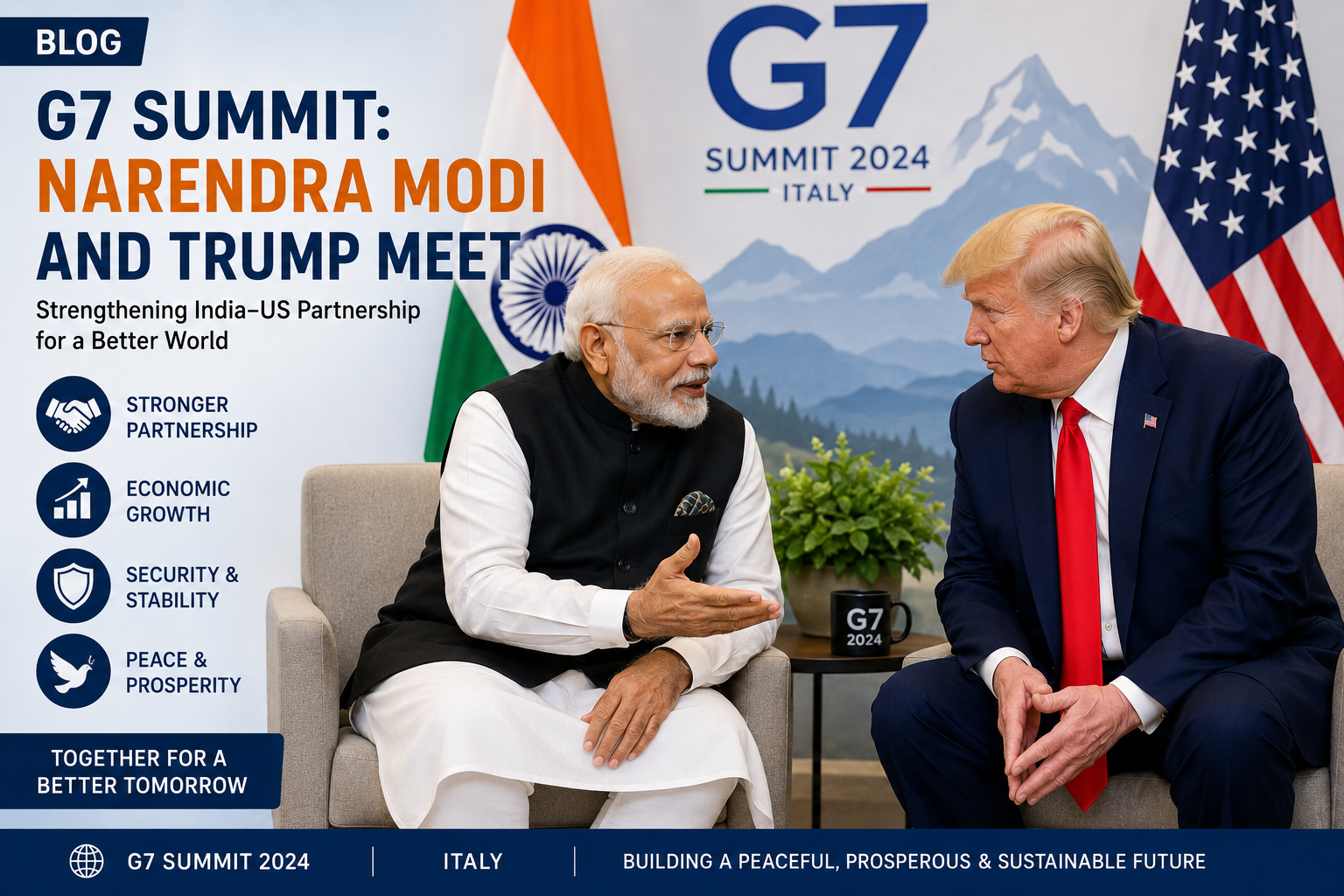 What did Modi and Trump discuss in G7 Summit