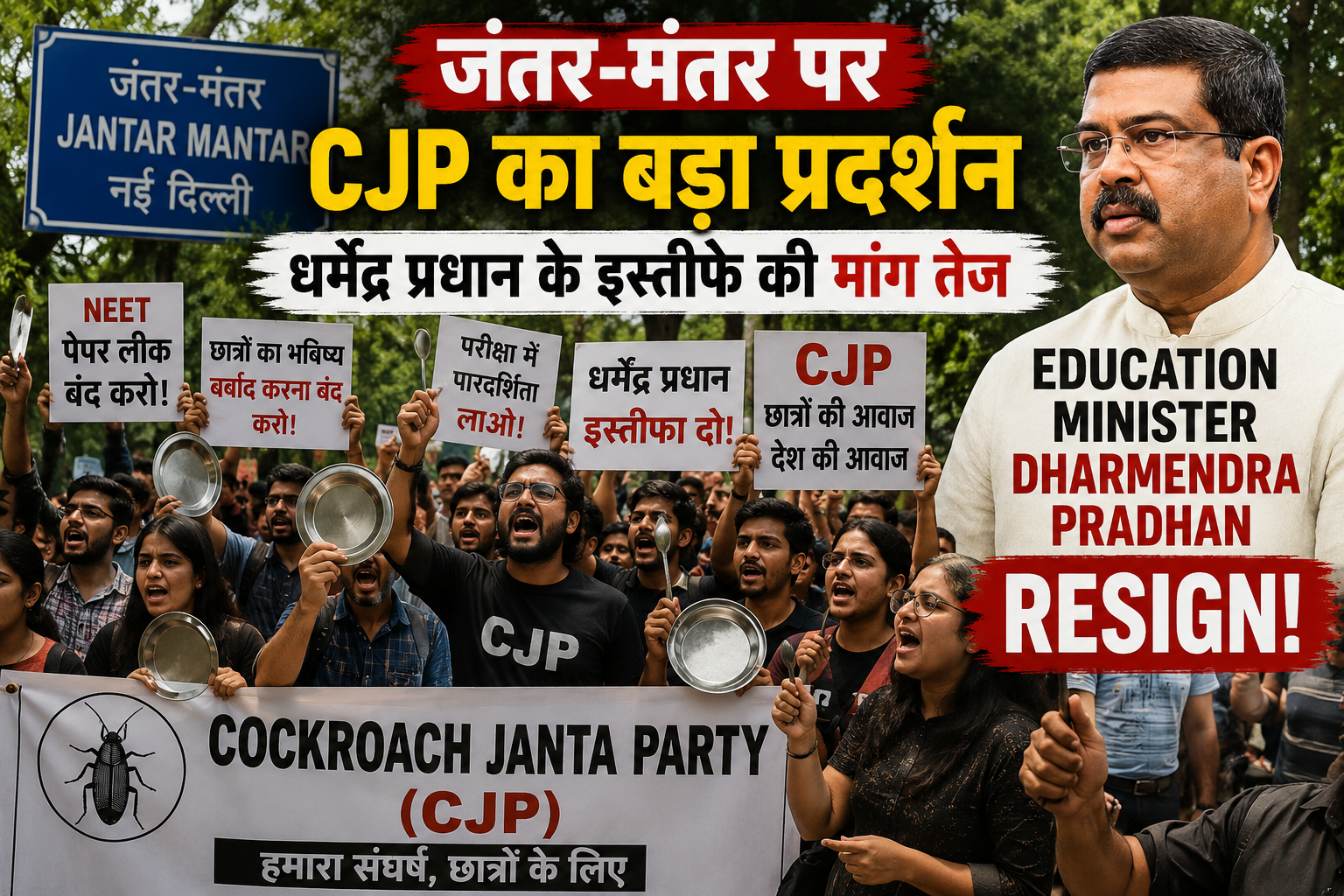 CJP Protest