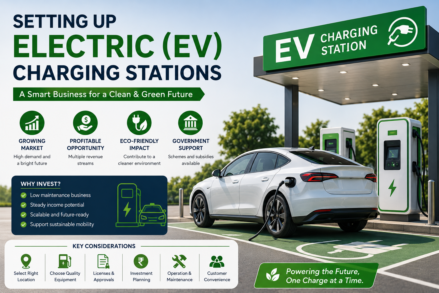 Setting Up Electric (EV) Charging