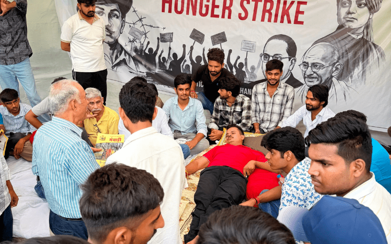Rajasthan Jaipur Hunger Strike News India
