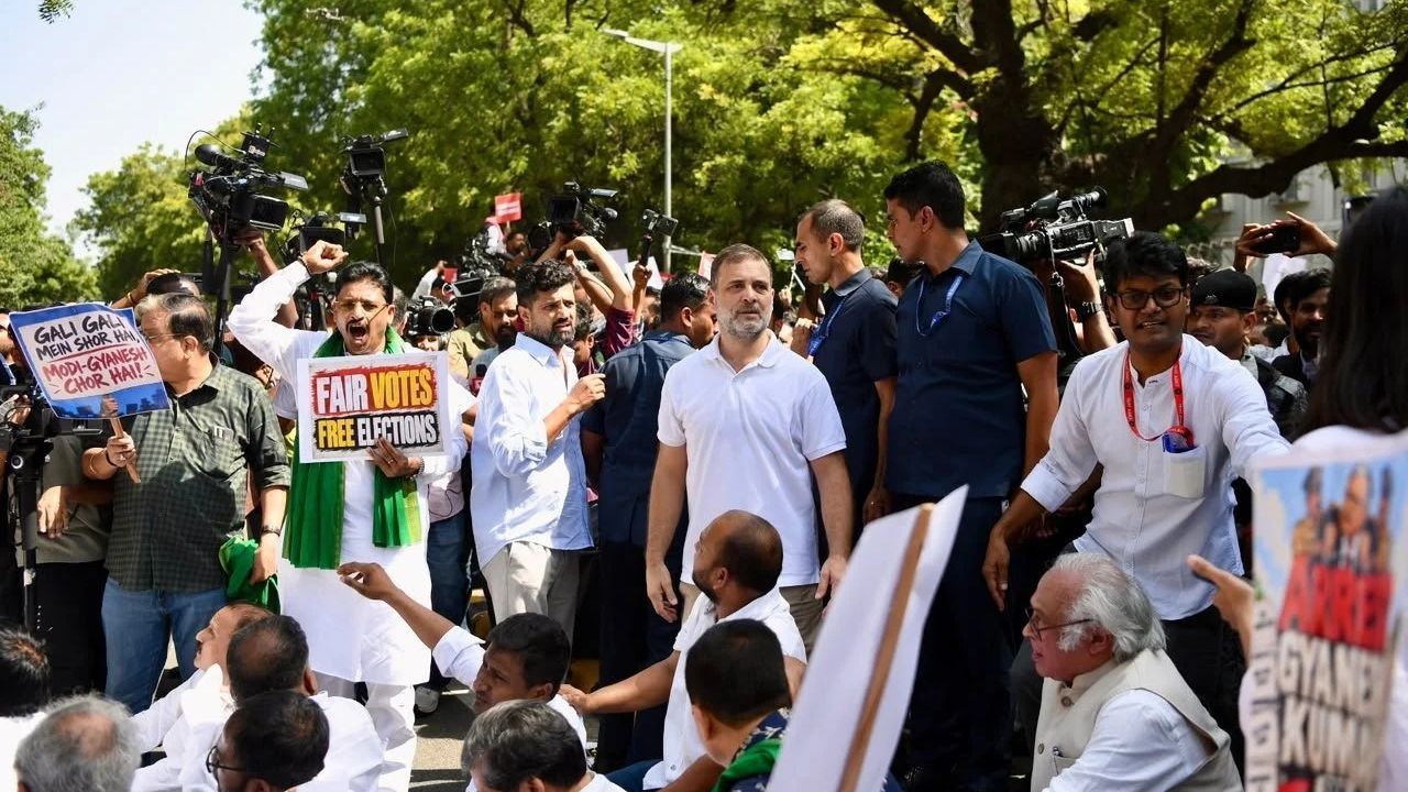 Rahul Gandhi Protest Today