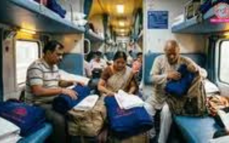 रेलवे AC ट्रेनों से ₹104 करोड़ का बेडरोल गायब