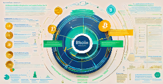 An infographic showcasing the advantages of using Bitcoin for fundraising, with diverse contributors and Bitcoin symbols in a modern layout.