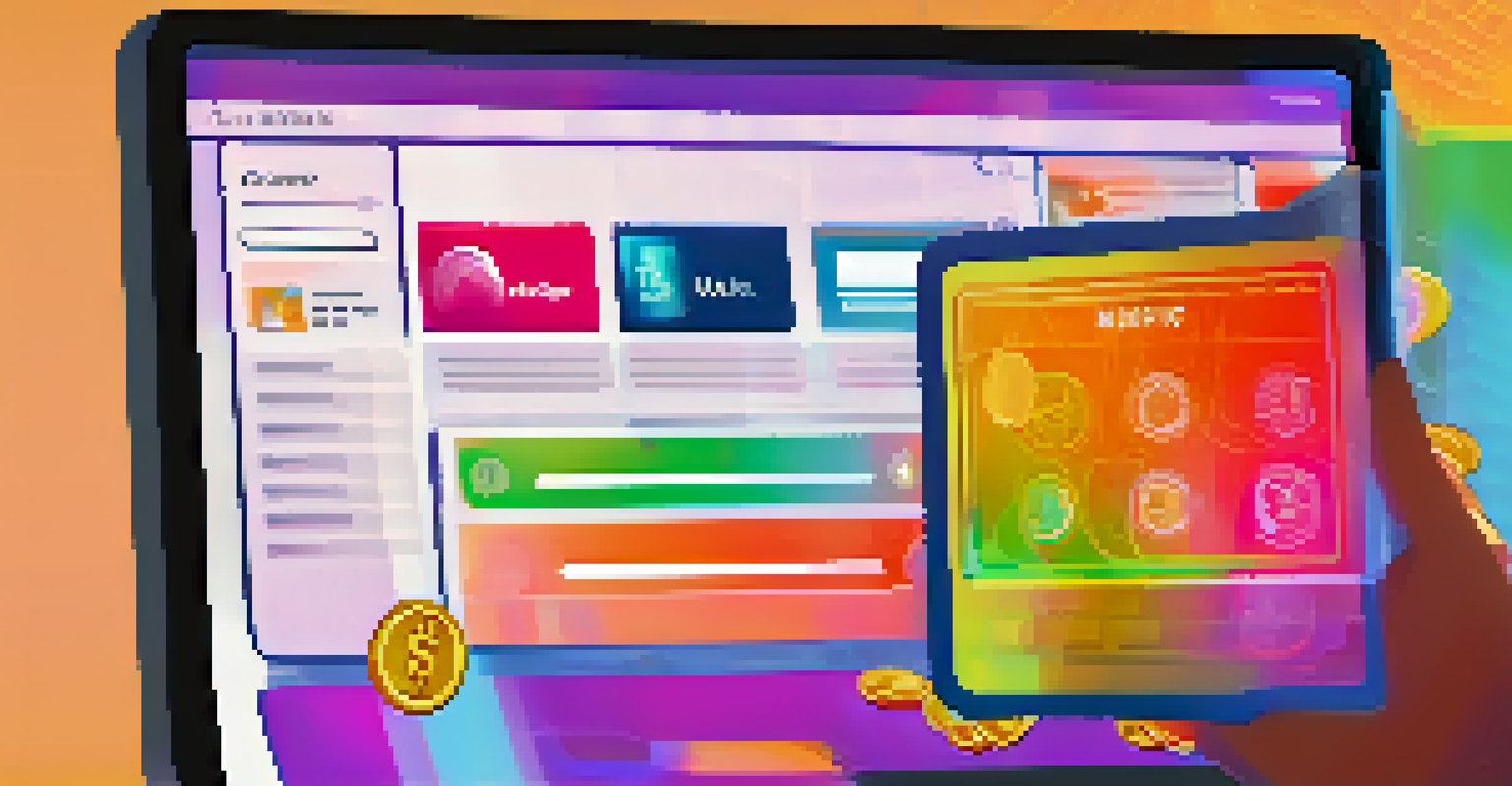 Close-up of a computer screen displaying a digital wallet interface with a transaction being processed.
