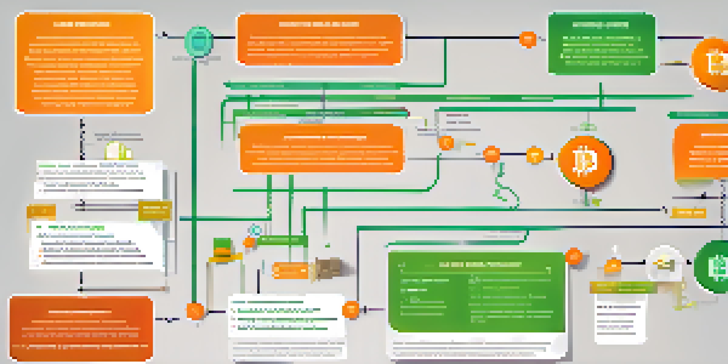 An infographic illustrating the Bitcoin donation process with colorful icons and arrows, set against a gradient background.