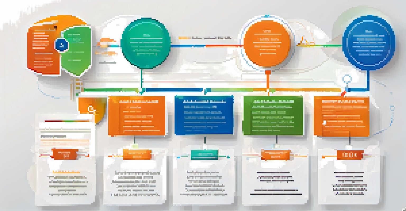An infographic illustrating verifiable credentials in the digital age, with a central shield symbol and various sector icons.