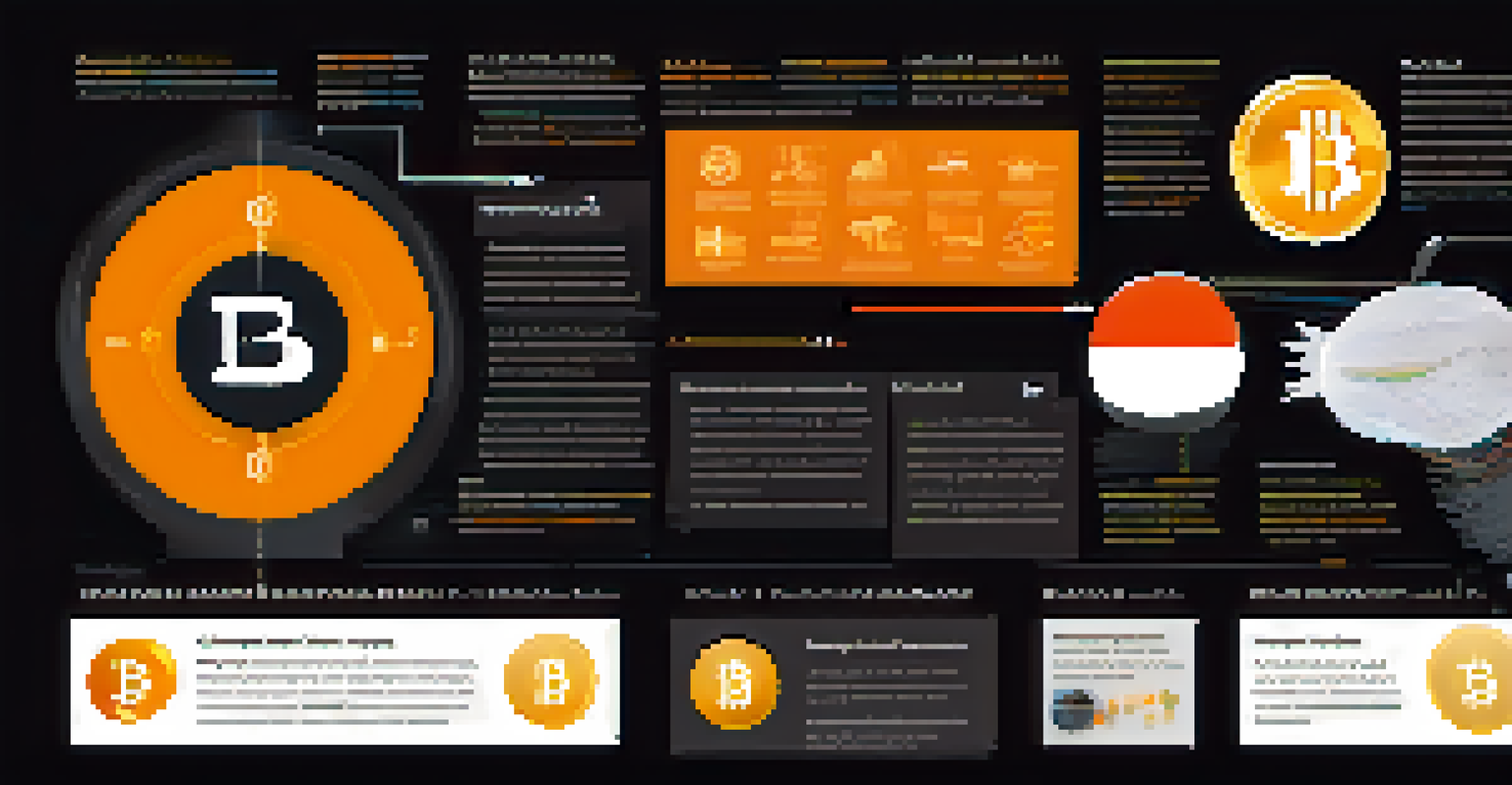 An infographic depicting various phishing techniques targeting Bitcoin users, with colorful icons and brief descriptions.