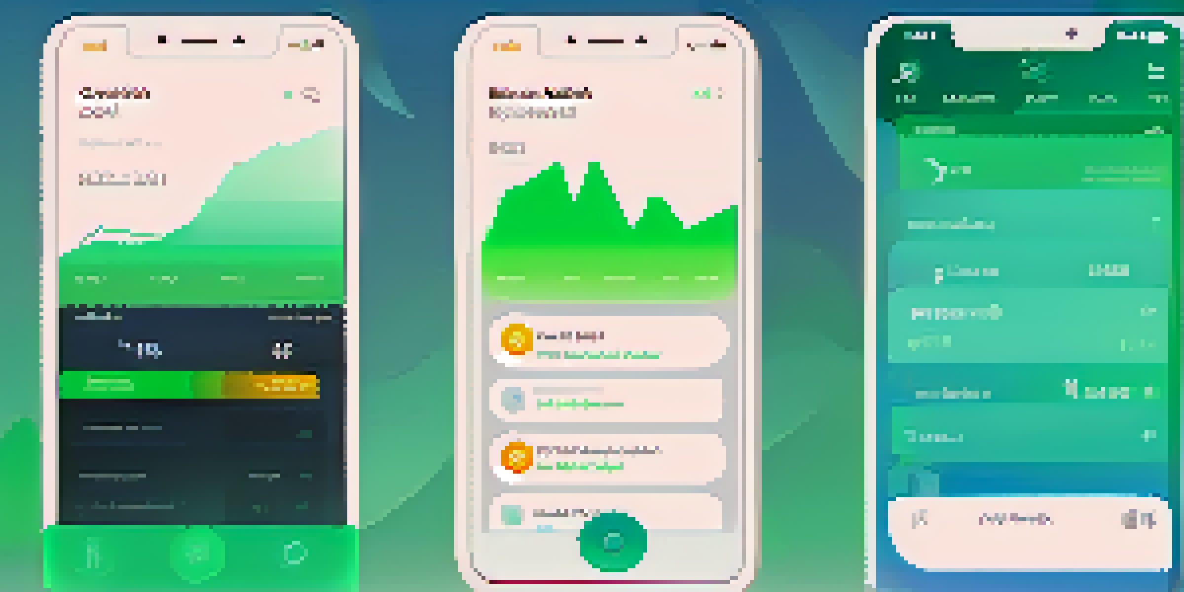 A smartphone displaying an intuitive Bitcoin wallet interface with a modern design and educational content.