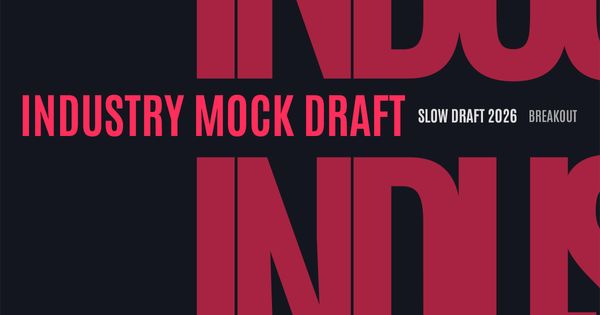 Inside Breakout’s 2026 Industry Mock Draft