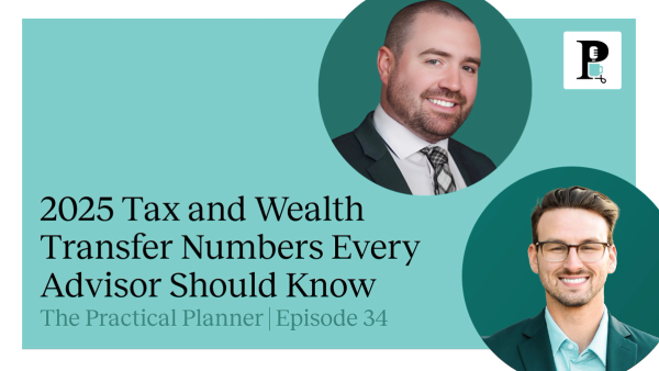 Practical Planner episode that covers the updated IRS numbers related to taxes and wealth transfers, such as IRA and 401(K) contribution thresholds, gifting limits, and more.