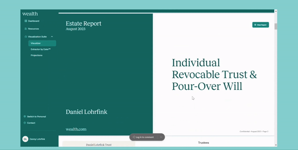 wealth.com Visualizer