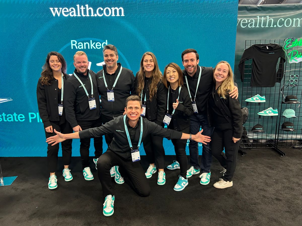 wealth.com team at Charles Schwab conference in San Francisco