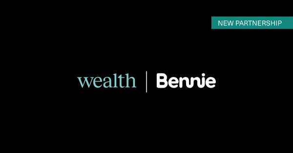 Wealth Inc and Bennie logos