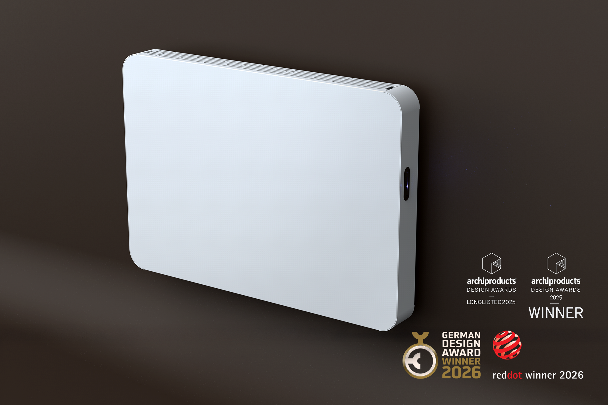 Radiatore ventilato a piastra per parete RELAX STYLE - IRSAP - 2025