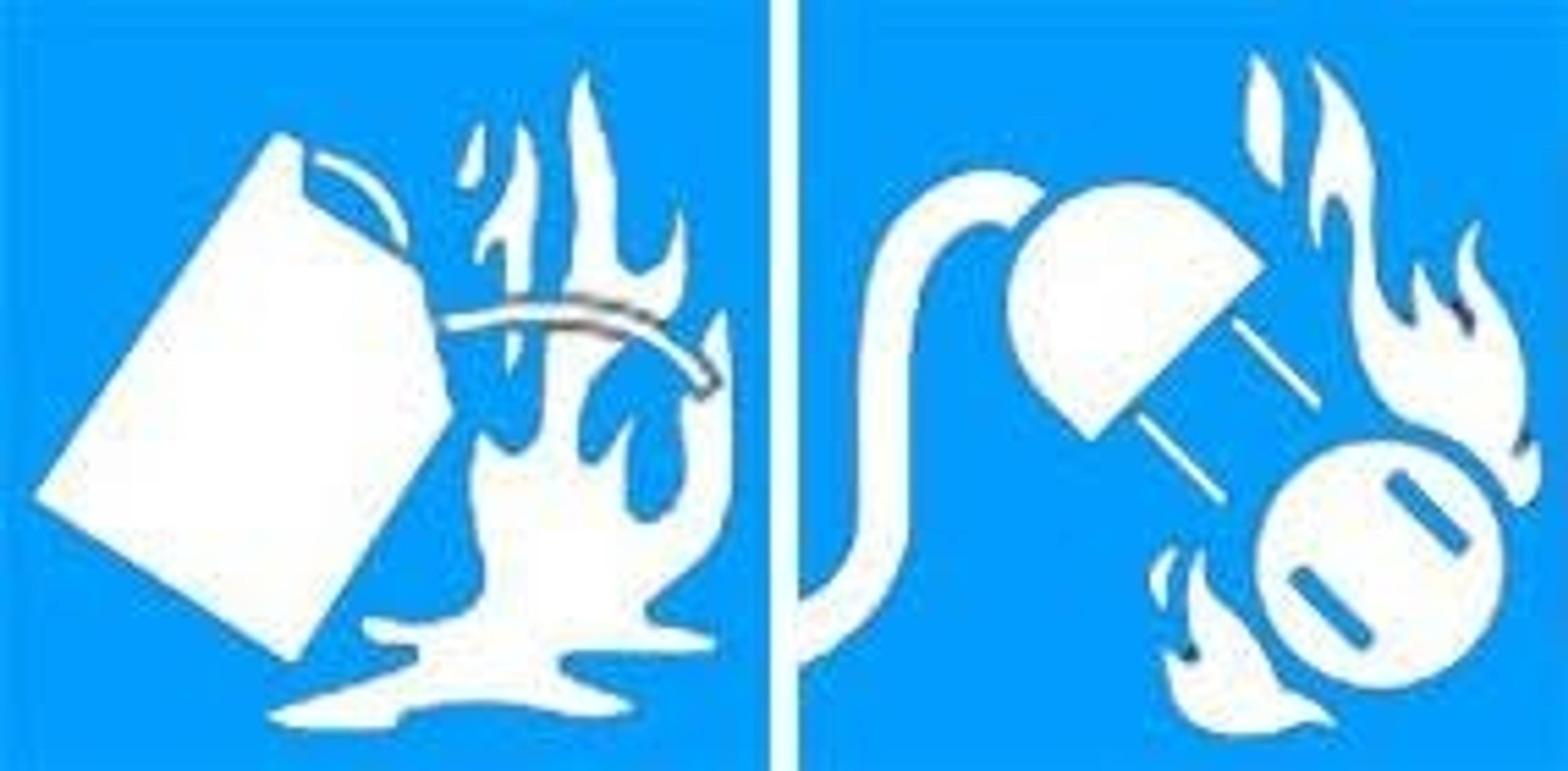 Class B:C fire extinguisher icon