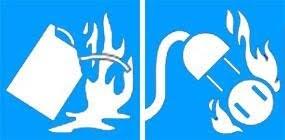 Class B:C fire extinguisher icon
