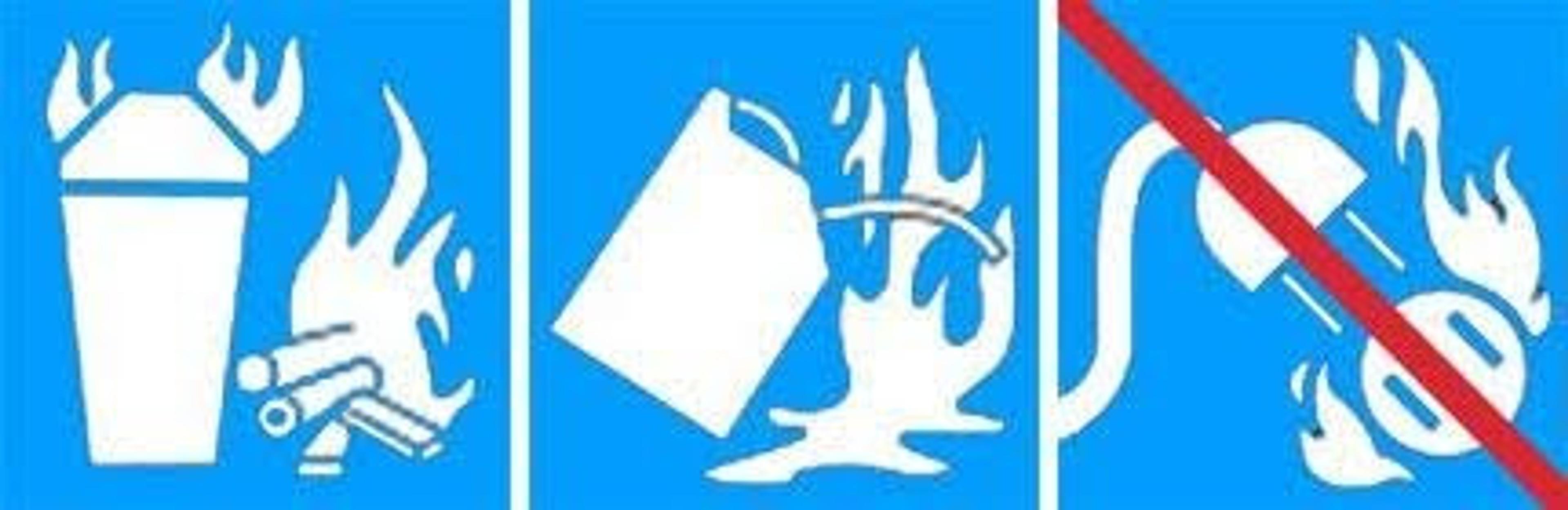 Class A:B fire extinguisher icon