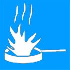 Class K fire icon