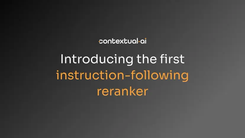 Instruct By Rerc App Introducing the world’s first instruction-following reranker ...