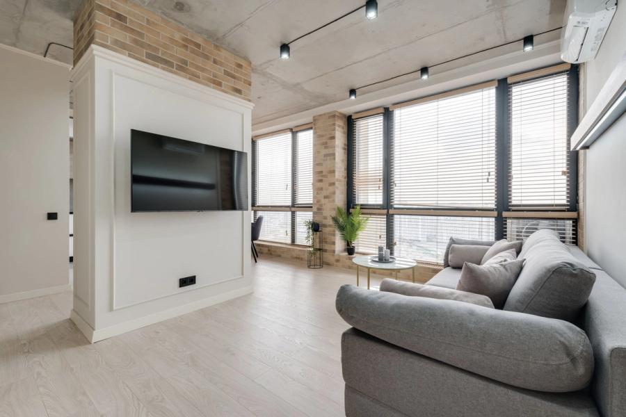 Sala de estar con luz natural para una atmósfera acogedora