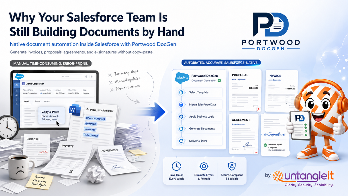 Why Your Salesforce Team Is Still Building Documents by Hand