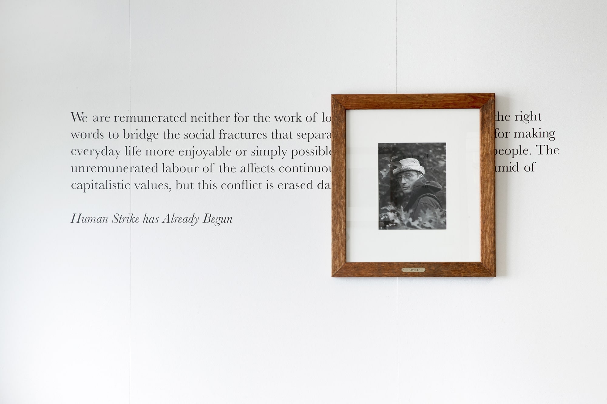 Christian Philipp Müller, Voyage, 2020. Photo