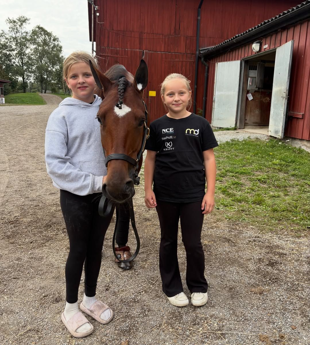 Hallabaloo tar 2:a raka segern 🥇💐 skötarna Maya & Molly på plats för att ta hand om sin stjärna ⭐️