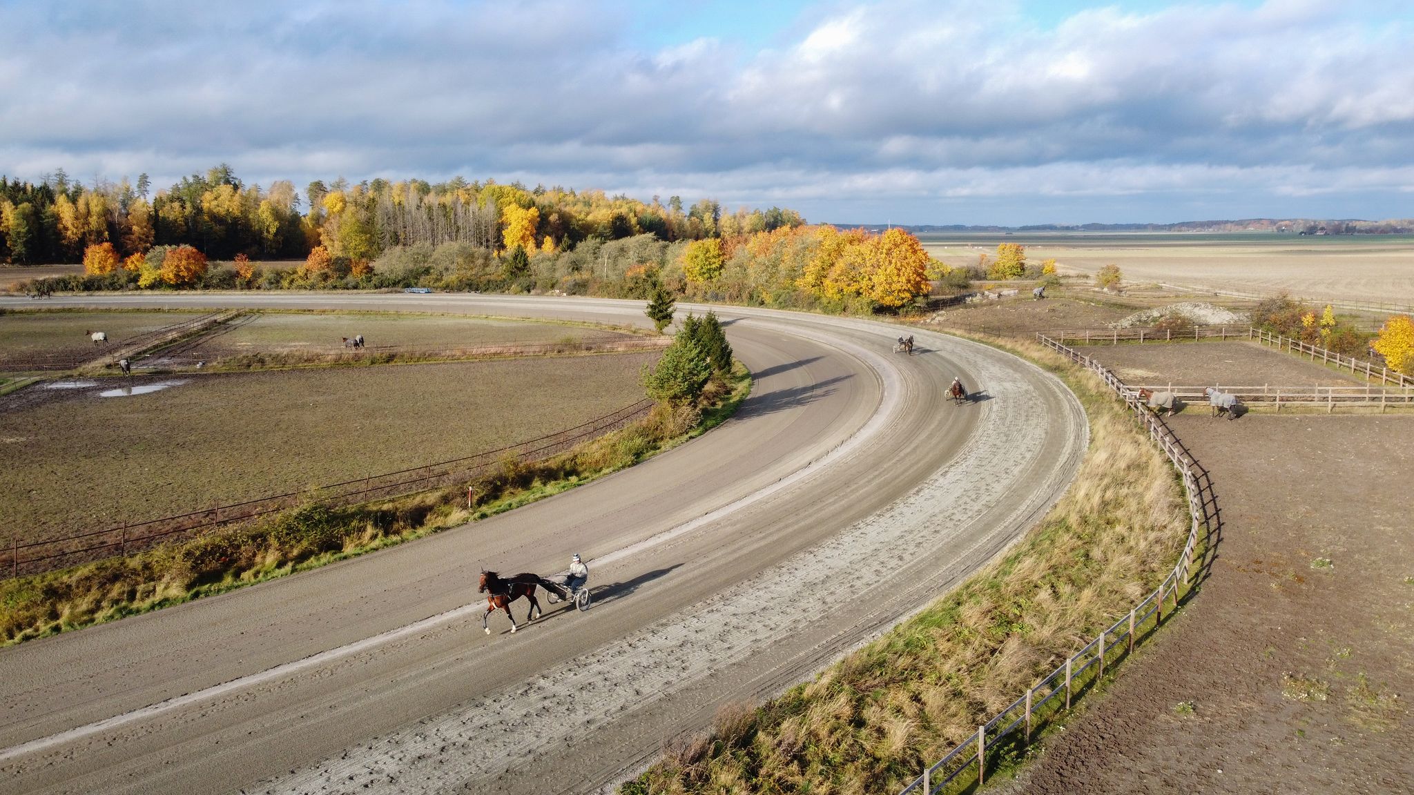 Översiktsvy över Hårby Gård