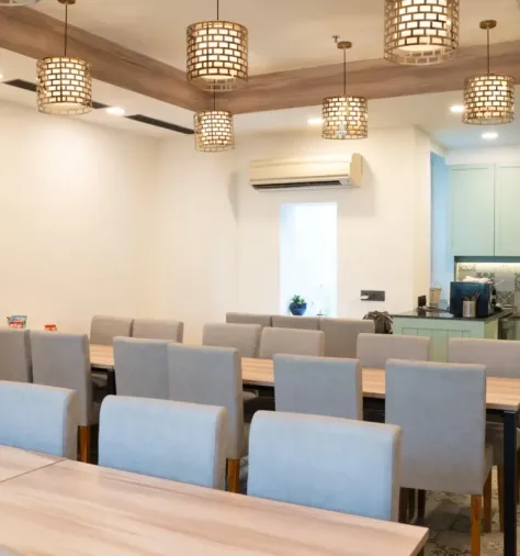 300+ Seat Campus Cafeteria at AIHP Executive Center — AIHP office space