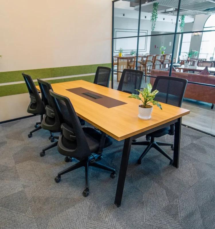 Meeting room with glass walls, AIHP Millennium, Udyog Vihar Gurgaon