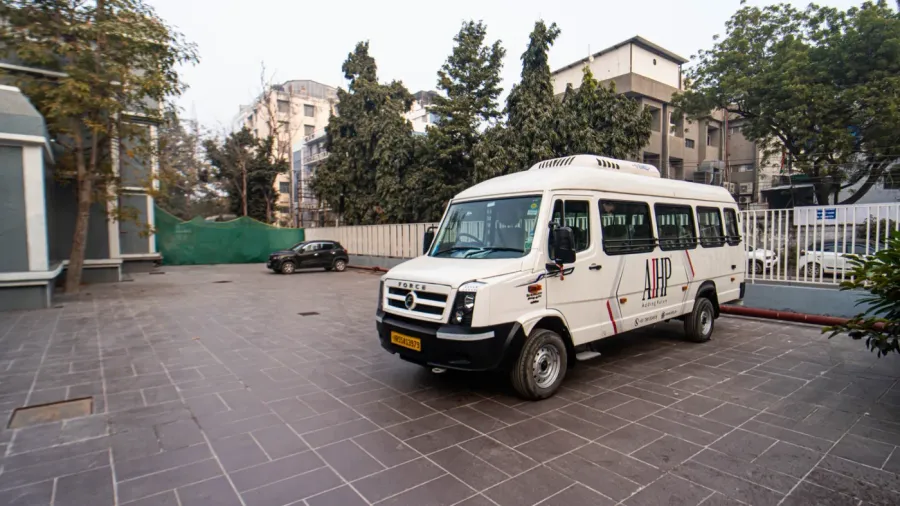 Metro Shuttle Service at AIHP Atrium — AIHP office space