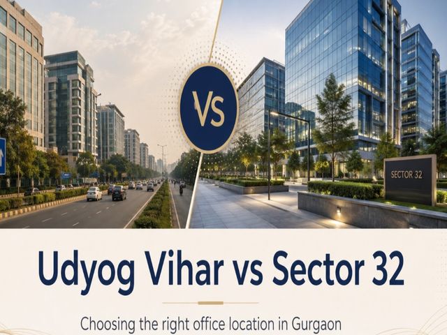 Udyog Vihar vs Sector 32 Gurgaon