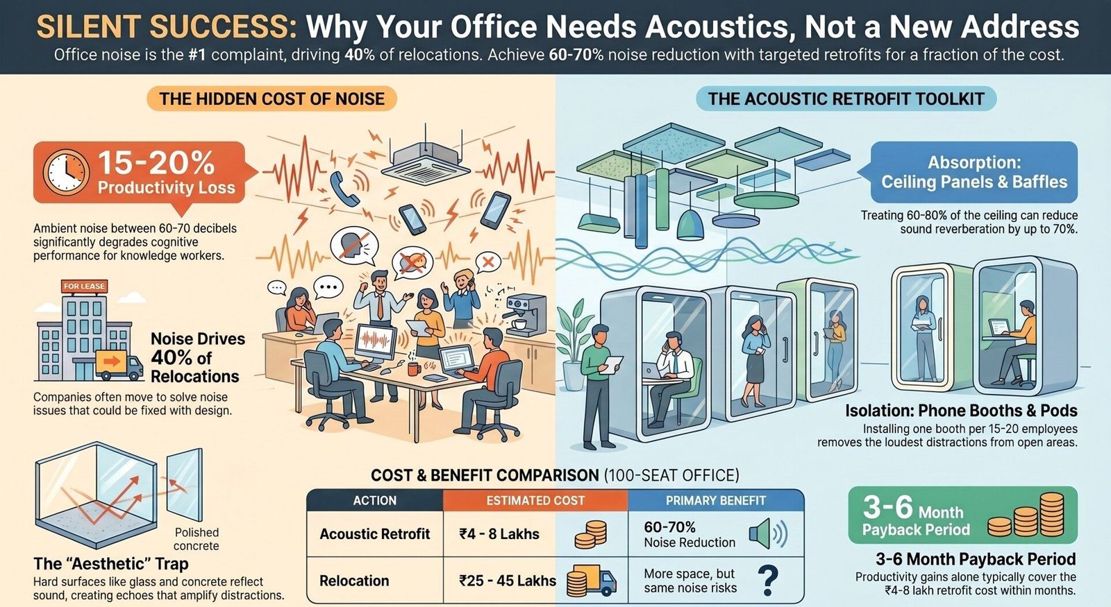 Why Acoustic Design Matters More Than Square Footage 