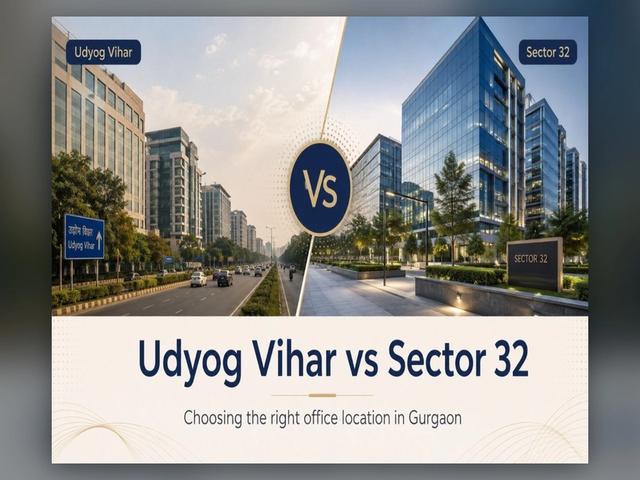 Udyog Vihar vs Sector 32 Gurgaon