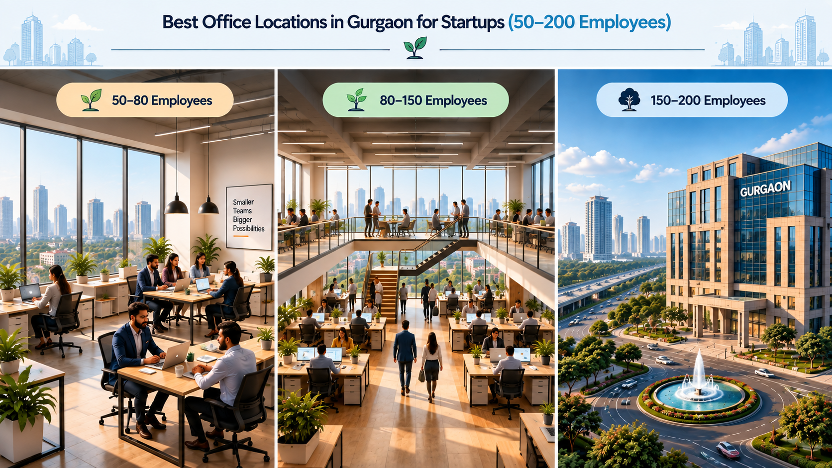Office Locations in Gurgaon for Startups