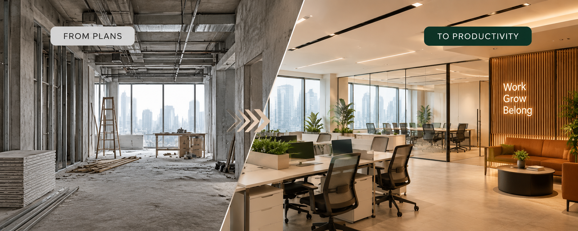 Office Fit-Out Cost per Sq Ft in Gurgaon
