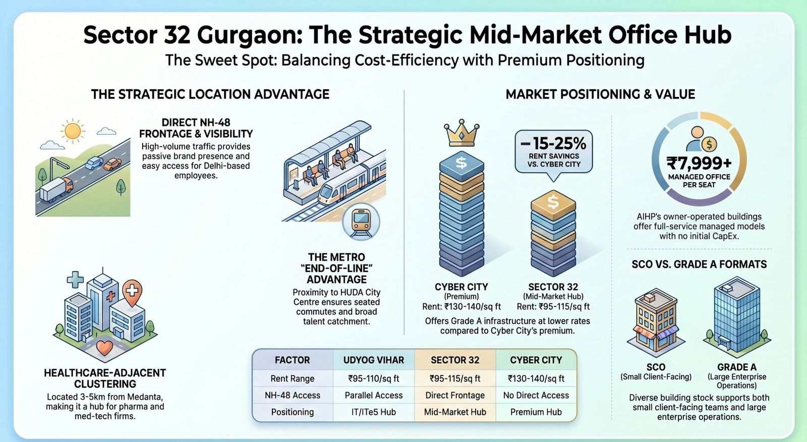 sector 32 Gurgaon office space